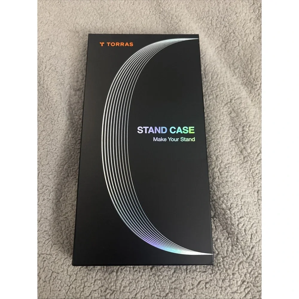 TORRAS Upgraded 360 Magnetic Stand for iPhone 17 Pro Max‎ Case- Orange